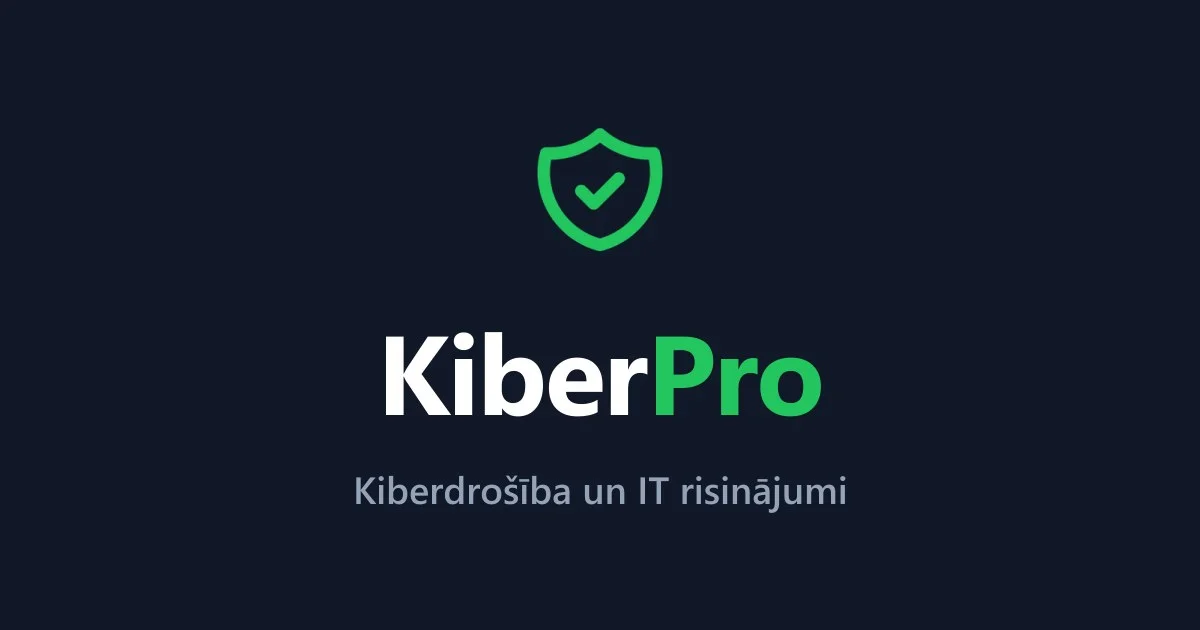 KiberPro — ekrānuzņēmums